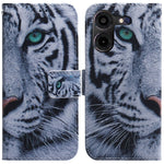 Custodia per cellulare in pelle flip con disegno colorato, For Tecno Pova 5 Pro, For Tecno Pova Neo 3