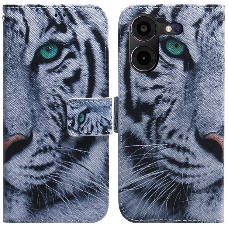 Custodia per cellulare in pelle flip con disegno colorato, For Tecno Pova 5 Pro, For Tecno Pova Neo 3