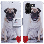 Custodia per cellulare in pelle flip con disegno colorato, For Tecno Pova 5 Pro, For Tecno Pova Neo 3
