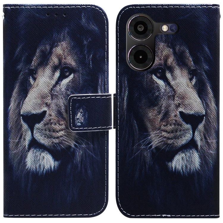Custodia per cellulare in pelle flip con disegno colorato, For Tecno Pova 5 Pro, For Tecno Pova Neo 3