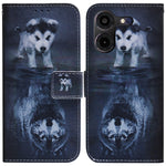 Custodia per cellulare in pelle flip con disegno colorato, For Tecno Pova 5 Pro, For Tecno Pova Neo 3