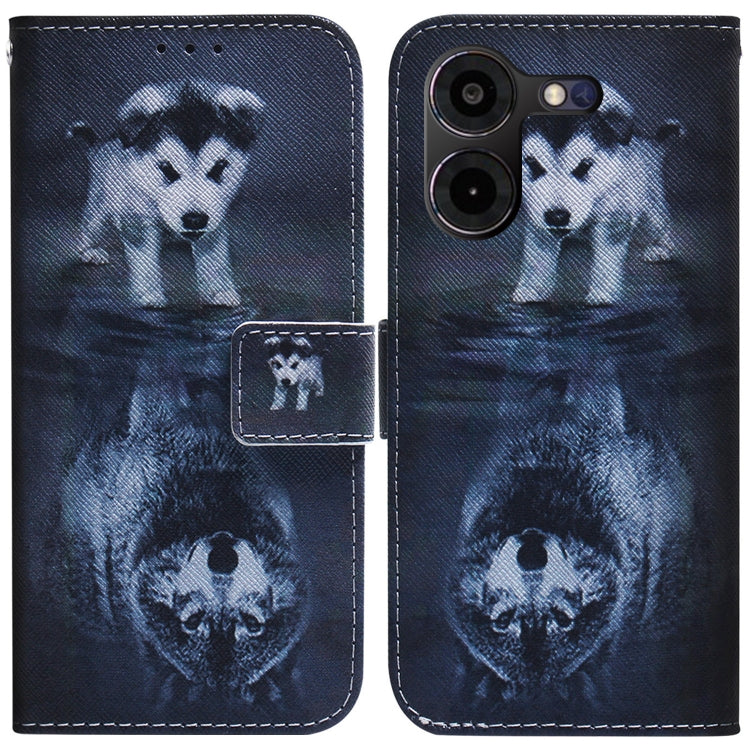 Custodia per cellulare in pelle flip con disegno colorato, For Tecno Pova 5 Pro, For Tecno Pova Neo 3