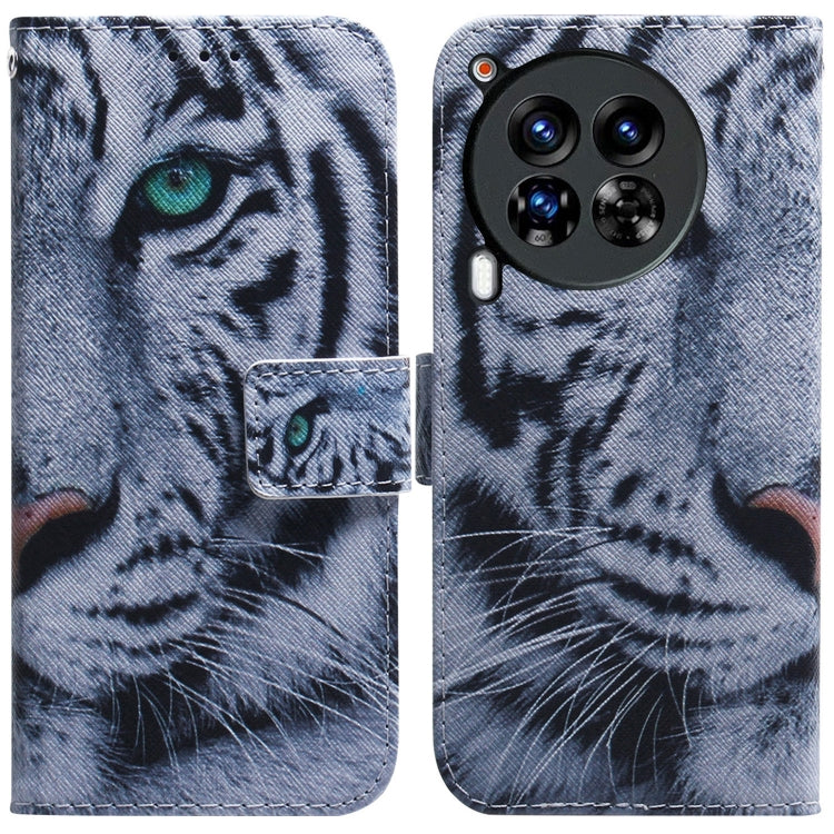 Custodia per cellulare in pelle flip con disegno colorato, For Tecno Spark Go 1 / Pop 9 Pro, For Tecno Camon 30 Premier 5G