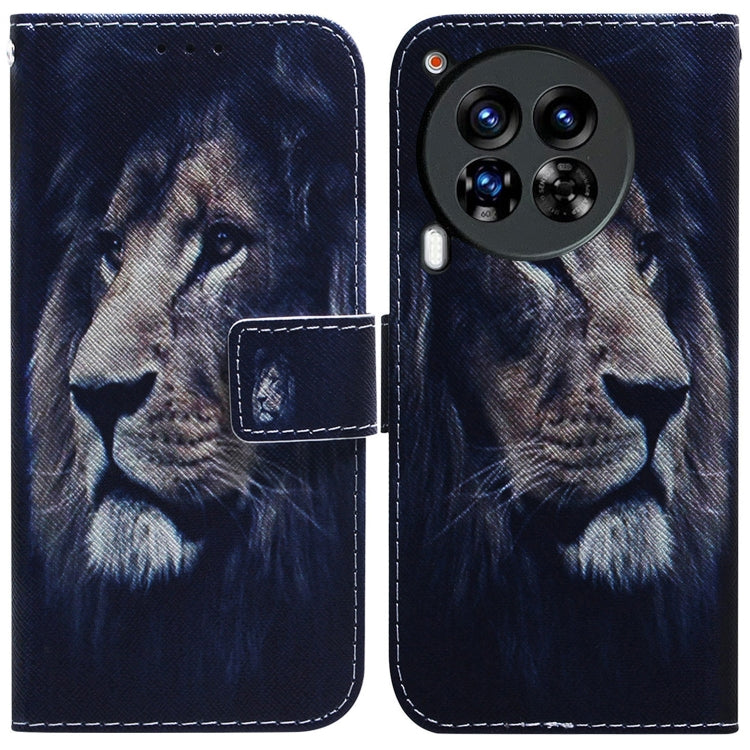 Custodia per cellulare in pelle flip con disegno colorato, For Tecno Spark Go 1 / Pop 9 Pro, For Tecno Camon 30 Premier 5G