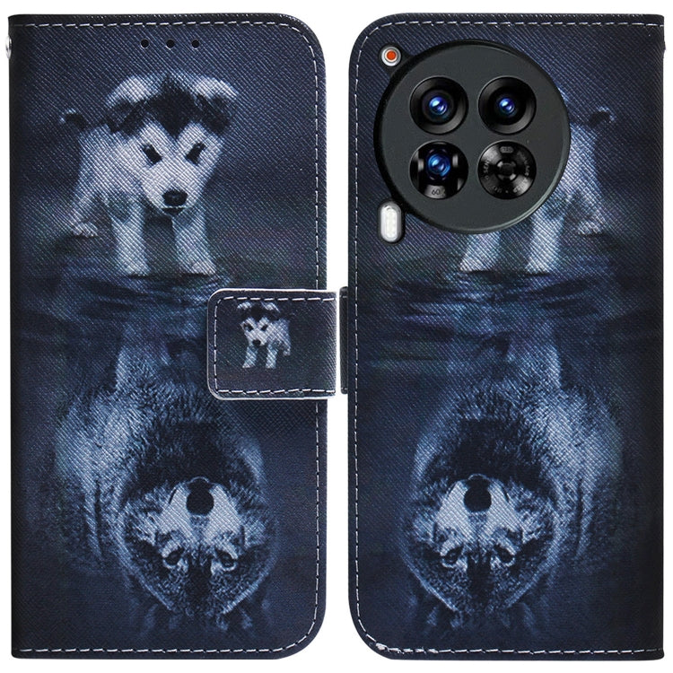 Custodia per cellulare in pelle flip con disegno colorato, For Tecno Spark Go 1 / Pop 9 Pro, For Tecno Camon 30 Premier 5G