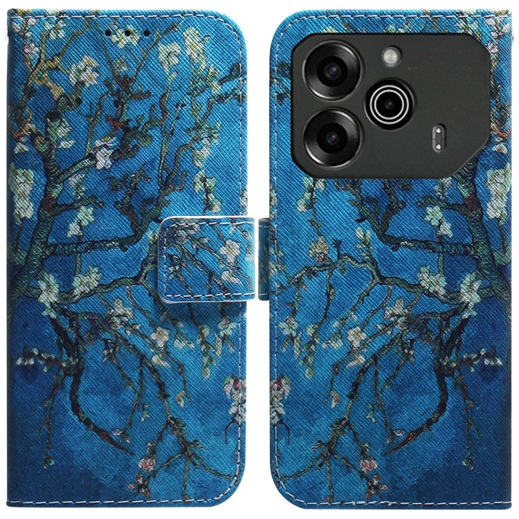 Custodia per cellulare in pelle flip con disegno colorato, For Tecno Pova 6 Neo, For Tecno Pova 6 Pro / Pova 6