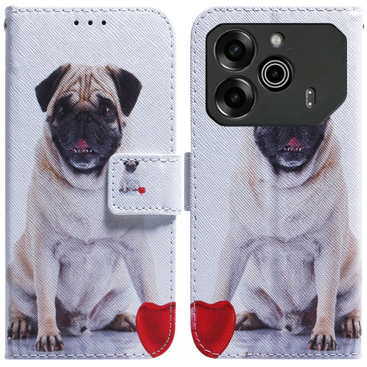 Custodia per cellulare in pelle flip con disegno colorato, For Tecno Pova 6 Neo, For Tecno Pova 6 Pro / Pova 6