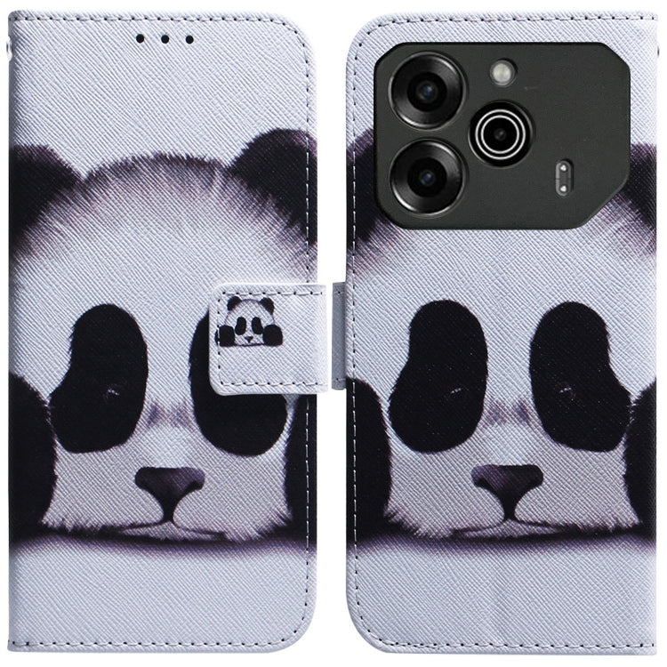Custodia per cellulare in pelle flip con disegno colorato, For Tecno Pova 6 Neo, For Tecno Pova 6 Pro / Pova 6