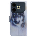 Custodia per cellulare in pelle flip con disegno colorato, For Tecno Pova 6 Neo, For Tecno Pova 6 Pro / Pova 6