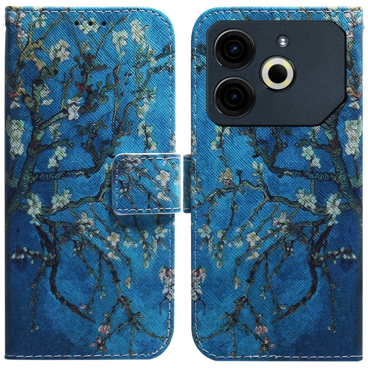 Custodia per cellulare in pelle flip con disegno colorato, For Tecno Pova 6 Neo, For Tecno Pova 6 Pro / Pova 6