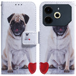 Custodia per cellulare in pelle flip con disegno colorato, For Tecno Pova 6 Neo, For Tecno Pova 6 Pro / Pova 6