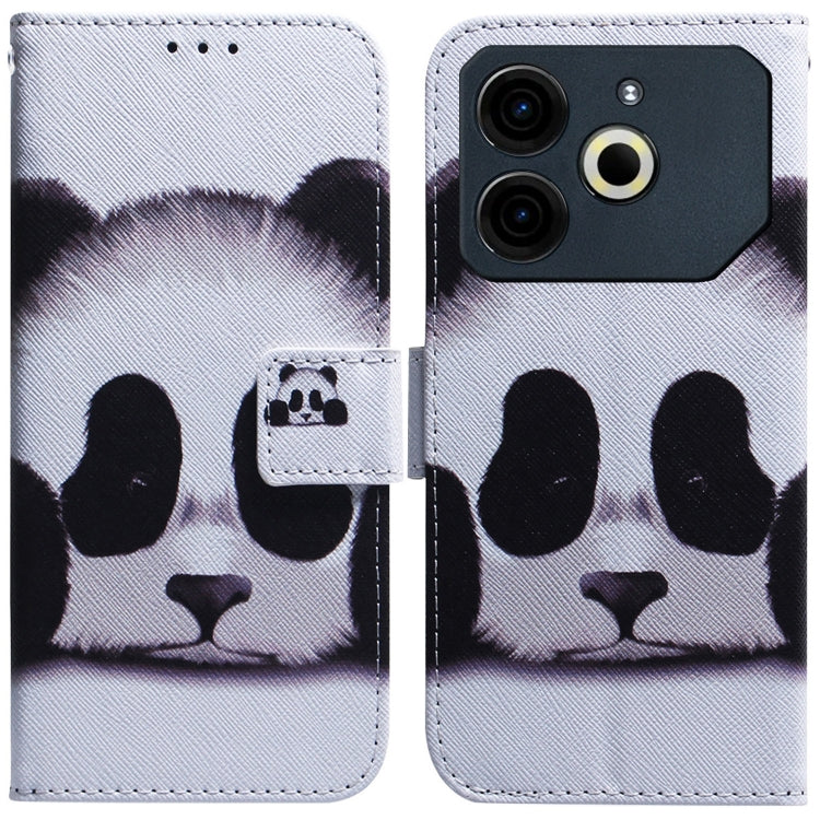 Custodia per cellulare in pelle flip con disegno colorato, For Tecno Pova 6 Neo, For Tecno Pova 6 Pro / Pova 6