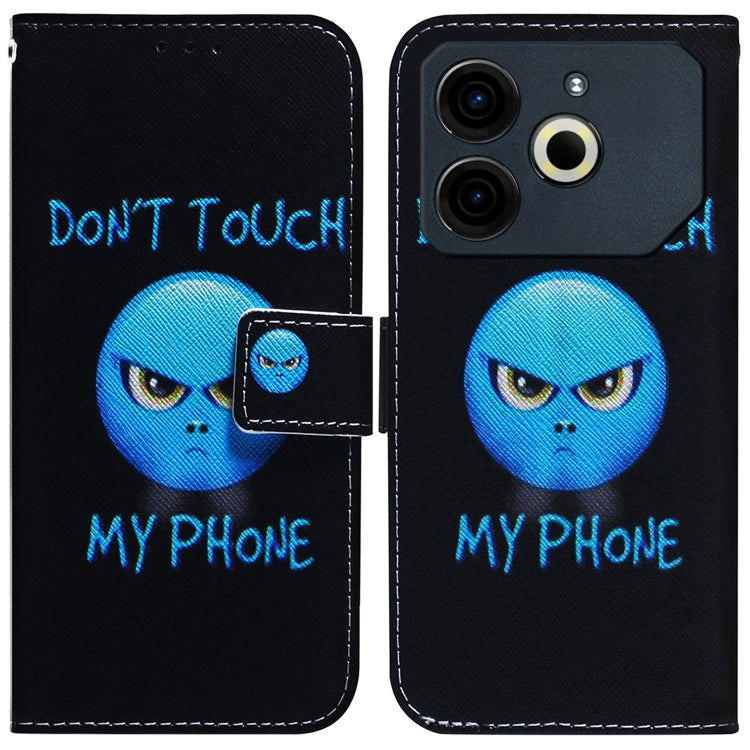 Custodia per cellulare in pelle flip con disegno colorato, For Tecno Pova 6 Neo, For Tecno Pova 6 Pro / Pova 6