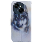 Custodia per cellulare in pelle flip con disegno colorato, For Tecno Spark Go 1 / Pop 9 Pro, For Tecno Camon 30 Premier 5G