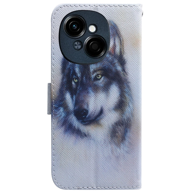 Custodia per cellulare in pelle flip con disegno colorato, For Tecno Spark Go 1 / Pop 9 Pro, For Tecno Camon 30 Premier 5G