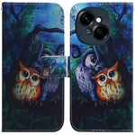 Custodia per cellulare in pelle flip con disegno colorato, For Tecno Spark Go 1 / Pop 9 Pro, For Tecno Camon 30 Premier 5G
