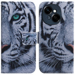 Custodia per cellulare in pelle flip con disegno colorato, For Tecno Spark Go 1 / Pop 9 Pro, For Tecno Camon 30 Premier 5G