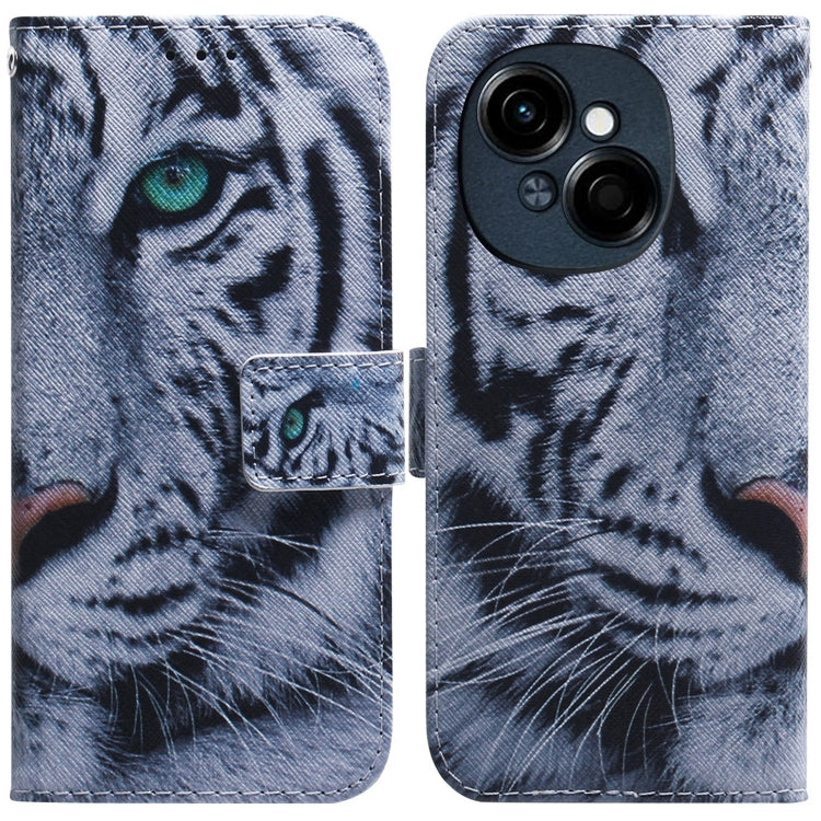 Custodia per cellulare in pelle flip con disegno colorato, For Tecno Spark Go 1 / Pop 9 Pro, For Tecno Camon 30 Premier 5G