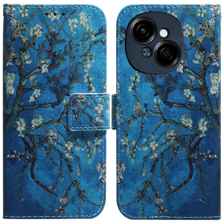 Custodia per cellulare in pelle flip con disegno colorato, For Tecno Spark Go 1 / Pop 9 Pro, For Tecno Camon 30 Premier 5G