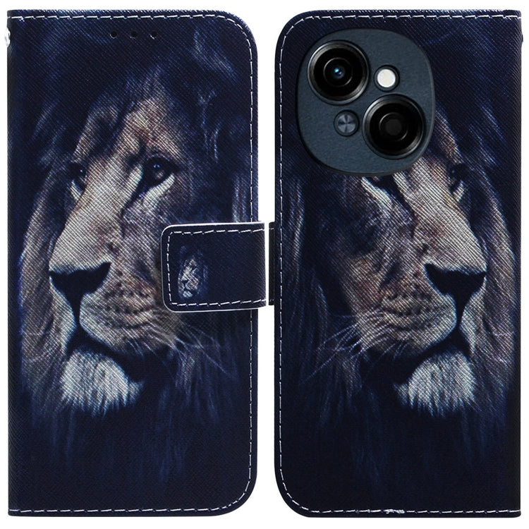 Custodia per cellulare in pelle flip con disegno colorato, For Tecno Spark Go 1 / Pop 9 Pro, For Tecno Camon 30 Premier 5G