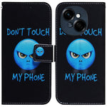 Custodia per cellulare in pelle flip con disegno colorato, For Tecno Spark Go 1 / Pop 9 Pro, For Tecno Camon 30 Premier 5G
