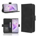Custodia per telefono in pelle con slot per schede di consistenza al polpaccio, For vivo S17 5G / S17 Pro, For vivo S17e, For vivo Y78 Plus, For vivo Y16 / iQOO Z7i
