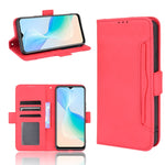 Custodia per telefono in pelle con slot per schede di consistenza al polpaccio, For vivo Y100 5G, For vivo Y33T 2023, For vivo Y33T / Y33s / Y21 / Y21s