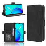 Custodia per telefono in pelle con slot per schede di consistenza al polpaccio, For vivo Y17s 4G, For vivo V29e 5G, For vivo Y27 / Y36 5G / 4G, For vivo Y35+ 5G