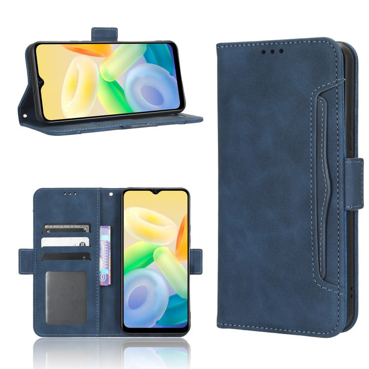 Custodia per telefono in pelle con slot per schede di consistenza al polpaccio, For vivo S17 5G / S17 Pro, For vivo S17e, For vivo Y78 Plus, For vivo Y16 / iQOO Z7i