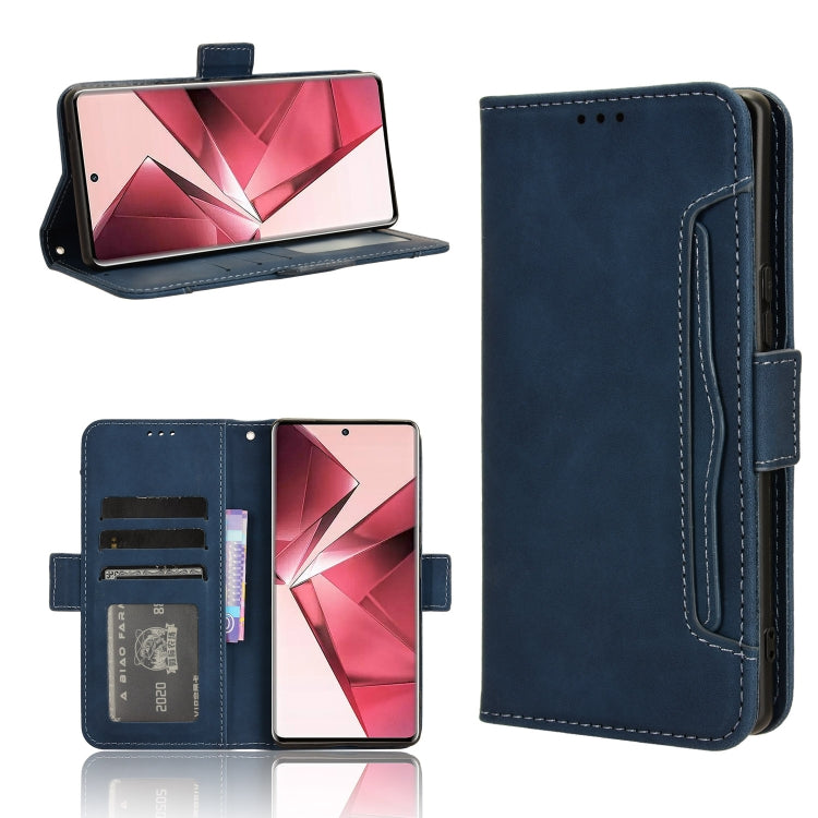 Custodia per telefono in pelle con slot per schede di consistenza al polpaccio, For vivo Y17s 4G, For vivo V29e 5G, For vivo Y27 / Y36 5G / 4G, For vivo Y35+ 5G