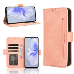 Custodia per telefono in pelle con slot per schede di consistenza al polpaccio, For vivo S18e 5G, For vivo X100 Pro 5G, For vivo X100 5G, For vivo V29E / Y200 5G