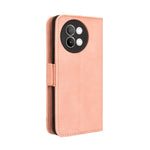 Custodia per telefono in pelle con slot per schede di consistenza al polpaccio, For vivo S18e 5G, For vivo X100 Pro 5G, For vivo X100 5G, For vivo V29E / Y200 5G
