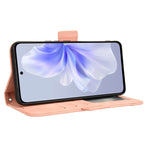 Custodia per telefono in pelle con slot per schede di consistenza al polpaccio, For vivo S18e 5G, For vivo X100 Pro 5G, For vivo X100 5G, For vivo V29E / Y200 5G