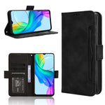 Custodia per telefono in pelle con slot per schede di consistenza al polpaccio, For vivo Y03 4G, For vivo Y200e 5G / Y100 5G IND, For vivo S18 5G / S18 Pro 5G, For vivo V30 5G / V30 Pro 5G