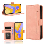 Custodia per telefono in pelle con slot per schede di consistenza al polpaccio, For vivo Y03 4G, For vivo Y200e 5G / Y100 5G IND, For vivo S18 5G / S18 Pro 5G, For vivo V30 5G / V30 Pro 5G
