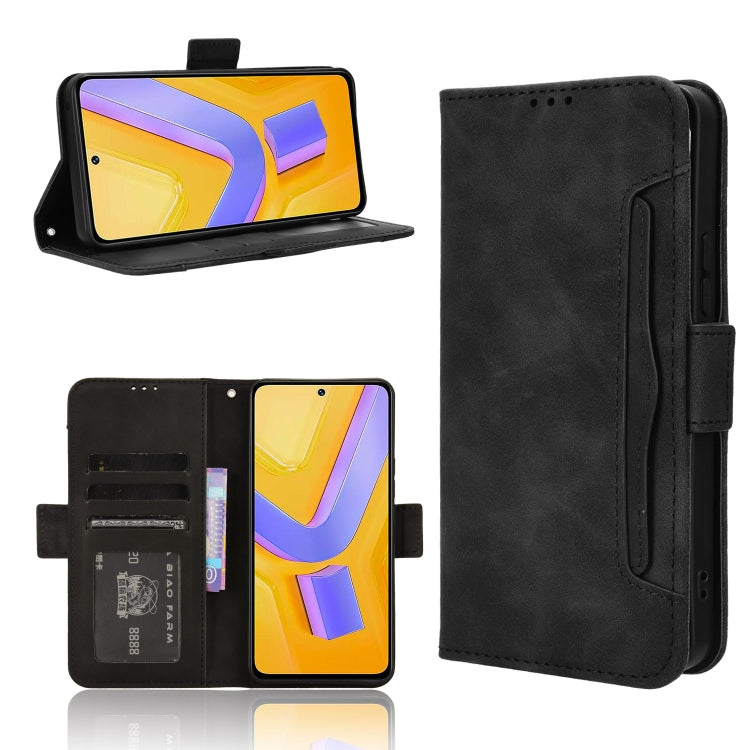 Custodia per telefono in pelle con slot per schede di consistenza al polpaccio, For vivo Y03 4G, For vivo Y200e 5G / Y100 5G IND, For vivo S18 5G / S18 Pro 5G, For vivo V30 5G / V30 Pro 5G