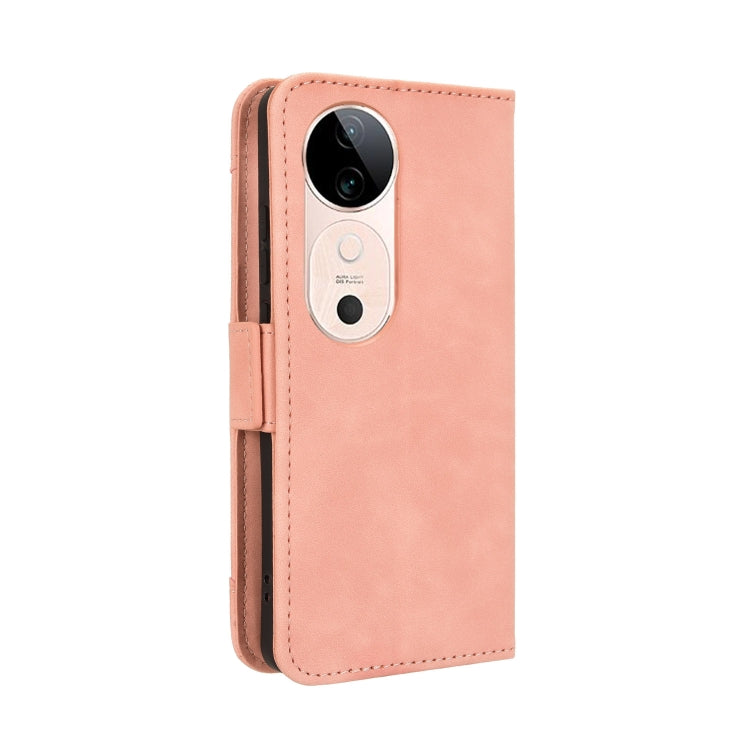 Custodia per telefono in pelle con slot per schede di consistenza al polpaccio, For vivo S19 5G, For vivo Y28 4G, For vivo X100 Ultra 5G, For vivo Y38 5G / Y200i 5G