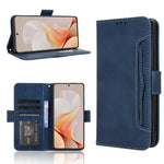 Custodia per telefono in pelle con slot per schede di consistenza al polpaccio, For vivo S19 5G, For vivo Y28 4G, For vivo X100 Ultra 5G, For vivo Y38 5G / Y200i 5G