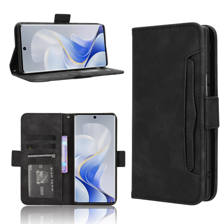 Custodia per telefono in pelle con slot per schede di consistenza al polpaccio, For vivo T3 Pro 5G / iQOO Z9S Pro 5G, For vivo V30e 5G / V40 Lite 5G, For vivo Y58 5G, For vivo S19 Pro 5G / V40 5G