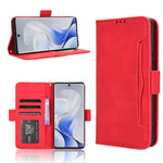 Custodia per telefono in pelle con slot per schede di consistenza al polpaccio, For vivo T3 Pro 5G / iQOO Z9S Pro 5G, For vivo V30e 5G / V40 Lite 5G, For vivo Y58 5G, For vivo S19 Pro 5G / V40 5G