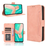 Custodia per telefono in pelle con slot per schede di consistenza al polpaccio, For vivo S19 5G, For vivo Y28 4G, For vivo X100 Ultra 5G, For vivo Y38 5G / Y200i 5G