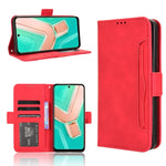 Custodia per telefono in pelle con slot per schede di consistenza al polpaccio, For vivo S19 5G, For vivo Y28 4G, For vivo X100 Ultra 5G, For vivo Y38 5G / Y200i 5G