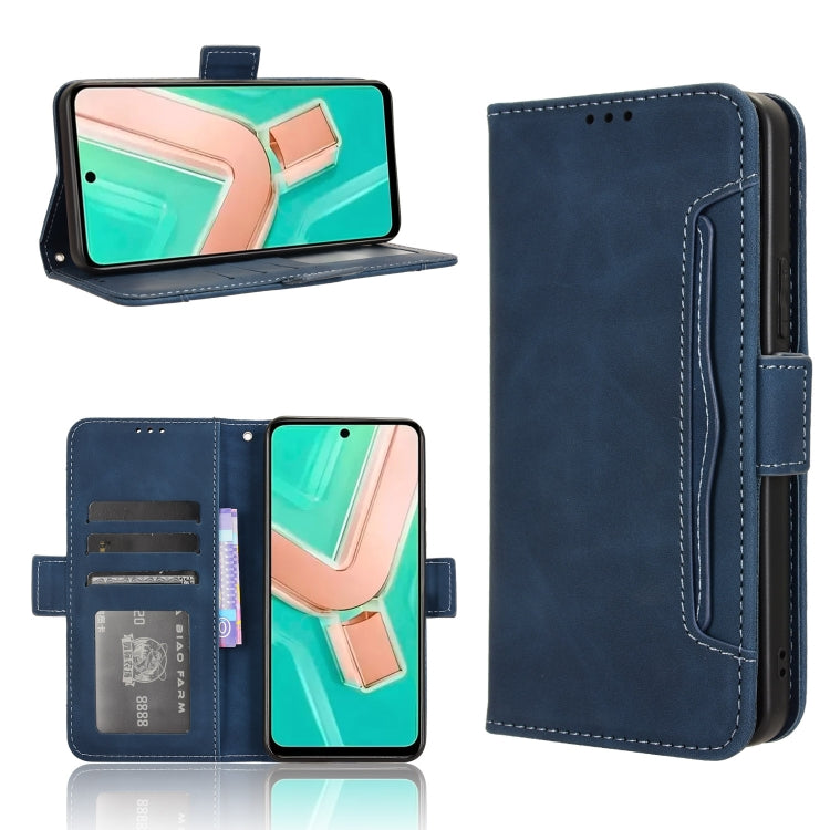 Custodia per telefono in pelle con slot per schede di consistenza al polpaccio, For vivo S19 5G, For vivo Y28 4G, For vivo X100 Ultra 5G, For vivo Y38 5G / Y200i 5G