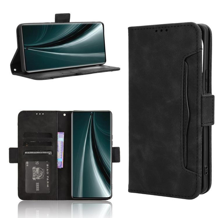 Custodia per telefono in pelle con slot per schede di consistenza al polpaccio, For vivo T3 Pro 5G / iQOO Z9S Pro 5G, For vivo V30e 5G / V40 Lite 5G, For vivo Y58 5G, For vivo S19 Pro 5G / V40 5G