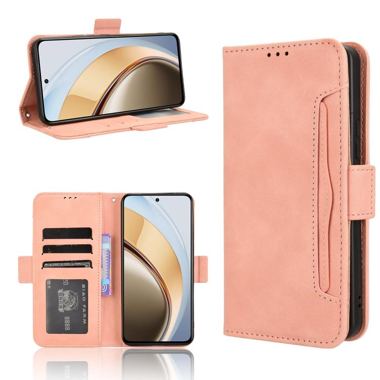 Custodia per telefono in pelle con slot per schede di consistenza al polpaccio, For vivo X200 Pro mini 5G, For vivo X200 Pro 5G, For vivo V40 Lite 4G / 5G IDN, For vivo V40e 5G / iQOO Z9S 5G