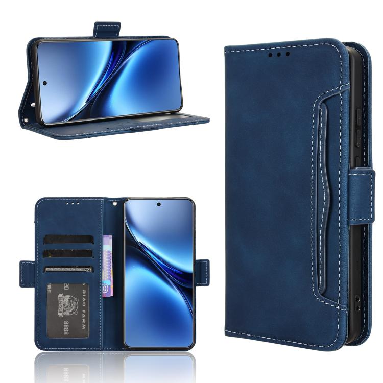 Custodia per telefono in pelle con slot per schede di consistenza al polpaccio, For vivo X200 Pro mini 5G, For vivo X200 Pro 5G, For vivo V40 Lite 4G / 5G IDN, For vivo V40e 5G / iQOO Z9S 5G