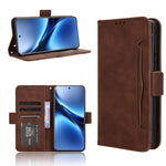 Custodia per telefono in pelle con slot per schede di consistenza al polpaccio, For vivo X200 Pro mini 5G, For vivo X200 Pro 5G, For vivo V40 Lite 4G / 5G IDN, For vivo V40e 5G / iQOO Z9S 5G