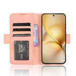 Custodia per telefono in pelle con slot per schede di consistenza al polpaccio, For vivo X200 Pro mini 5G, For vivo X200 Pro 5G, For vivo V40 Lite 4G / 5G IDN, For vivo V40e 5G / iQOO Z9S 5G