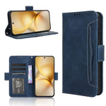 Custodia per telefono in pelle con slot per schede di consistenza al polpaccio, For vivo X200 Pro mini 5G, For vivo X200 Pro 5G, For vivo V40 Lite 4G / 5G IDN, For vivo V40e 5G / iQOO Z9S 5G