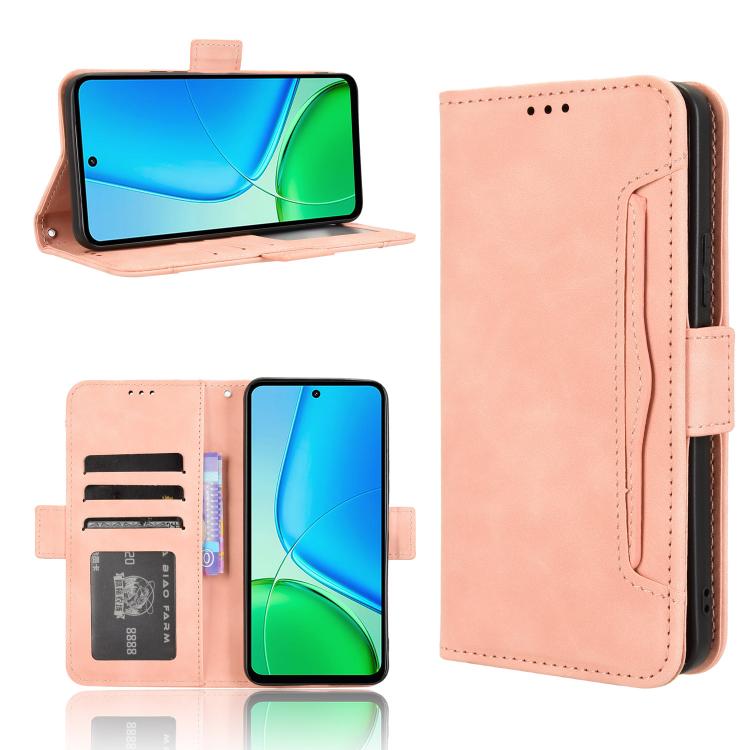 Custodia per telefono in pelle con slot per schede di consistenza al polpaccio, For vivo X200 Ultra 5G, For vivo V50 Lite 5G / 4G, For vivo Y39 5G / Y300i, For vivo Y29 4G / T4x 5G
